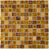 Morocco Gold 23*23 300*300 Мозаика Стеклянная мозаика Morocco Gold 30x30